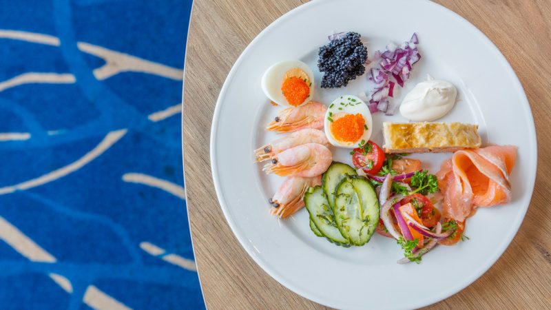 Buffet auf der Fähre nach Malmö