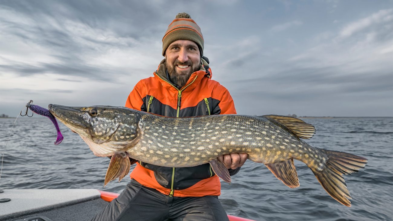 Snoekvissen aan de Finse kust