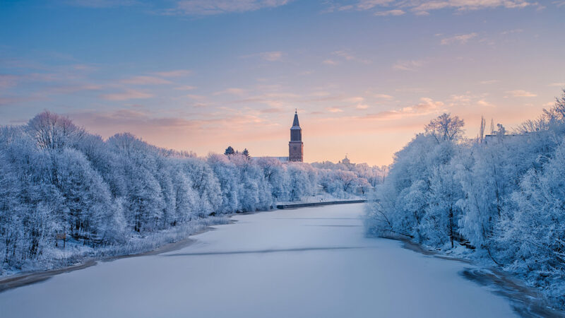Turku in de winter