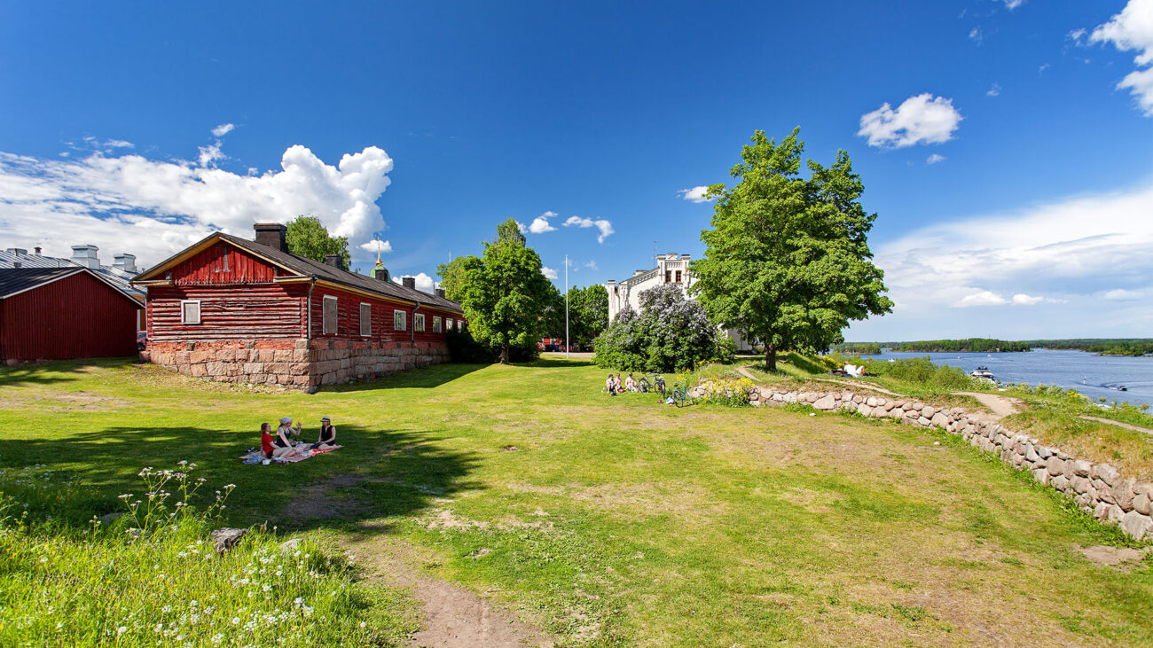 Die Festungsanlage von Lappeenranta