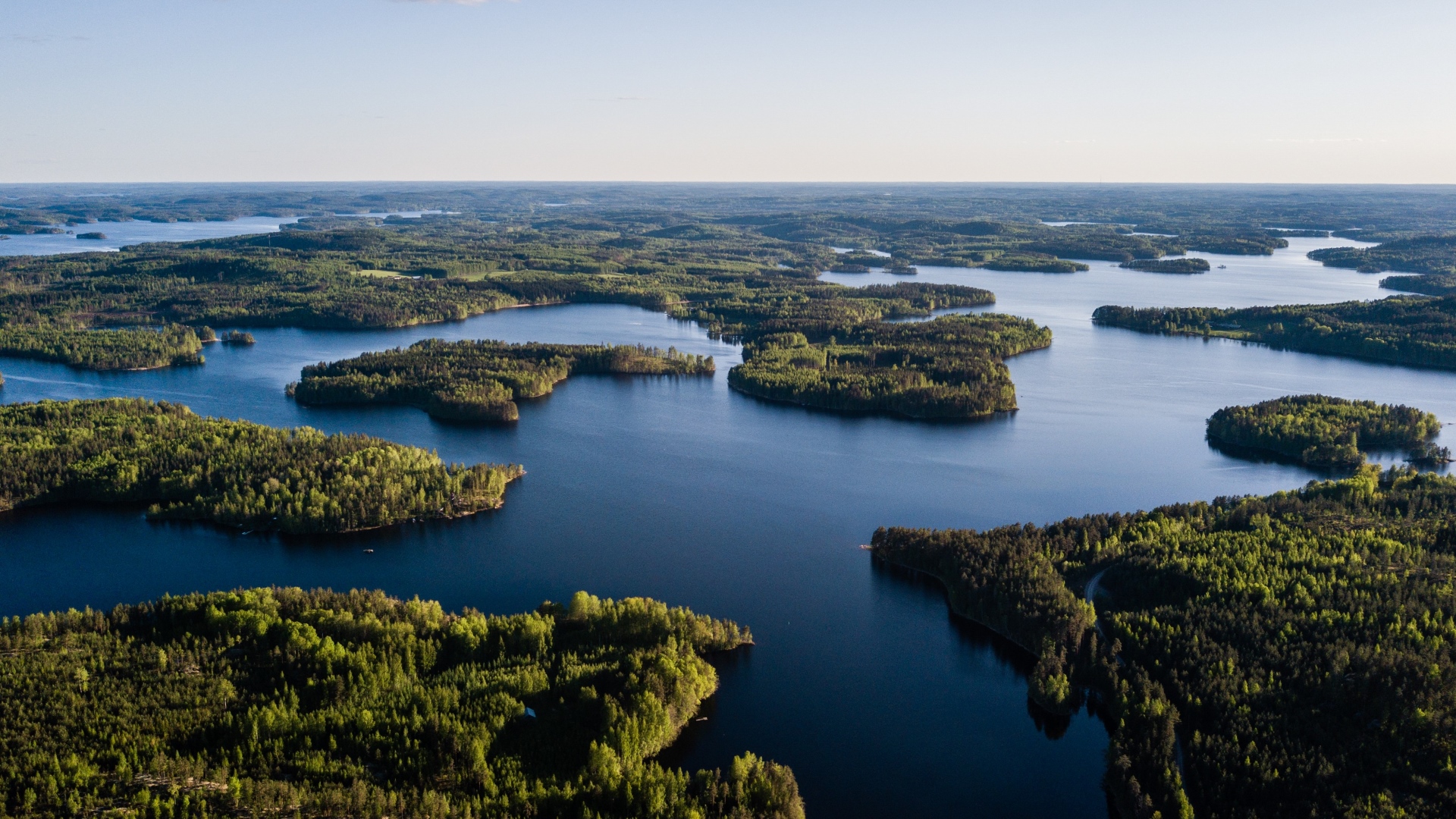 Saimaa-Seenplatte in Finnland