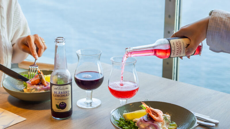 Eten en drinken op de verboot naar Finland