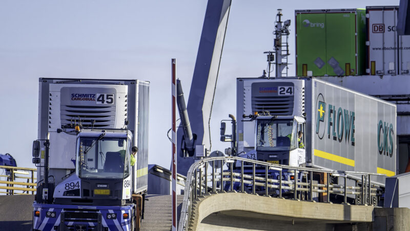 unloading trailers